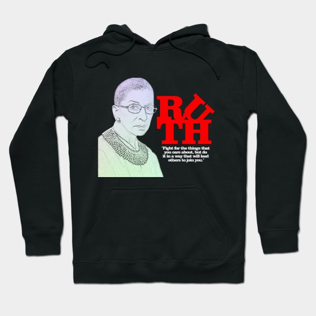 RBG Fight LOVE Hoodie by NYCMikeWP